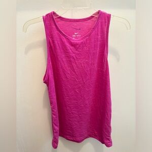 Nike Dri Fit Tank - Medium, Pink